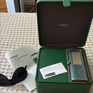 Ulike Green IPL Hair Removal Device - Portable Women's Hair Reduction